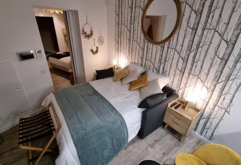 Chambre 5 Guest Room - avec 1 canapé lit double (140 x 200 cm) + kitchenette