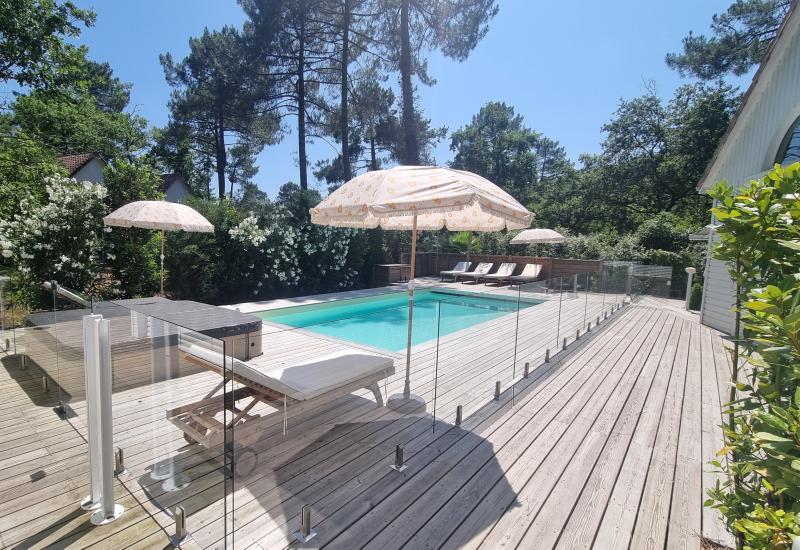 Piscine 8 x 4 m chauffée