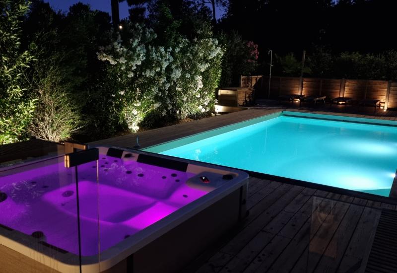 Piscine 8 x 4 m chauffée