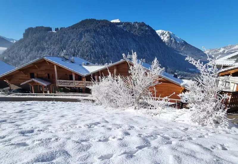 Vue extérieur du chalet