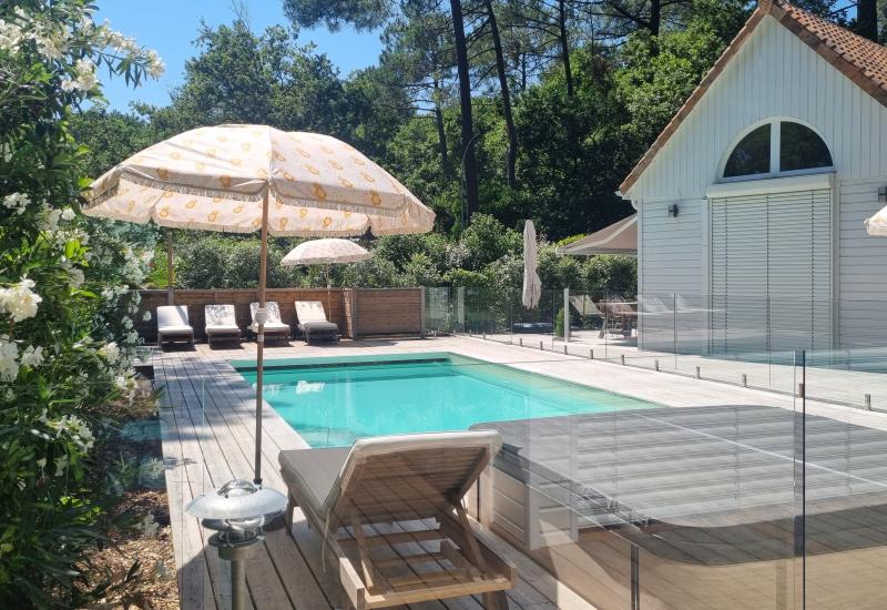 Piscine 8 x 4 m chauffée